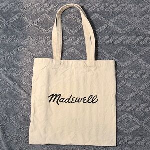 Madewell Canvas Tote Bag NWOT